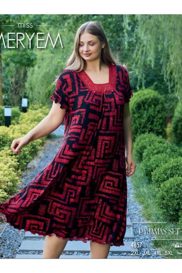 Plus Size Above Knee Flared Dress