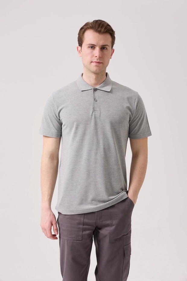 Herba Polo Neck T-Shirt - Cotton, Breathable, Classic and Relaxed Fit