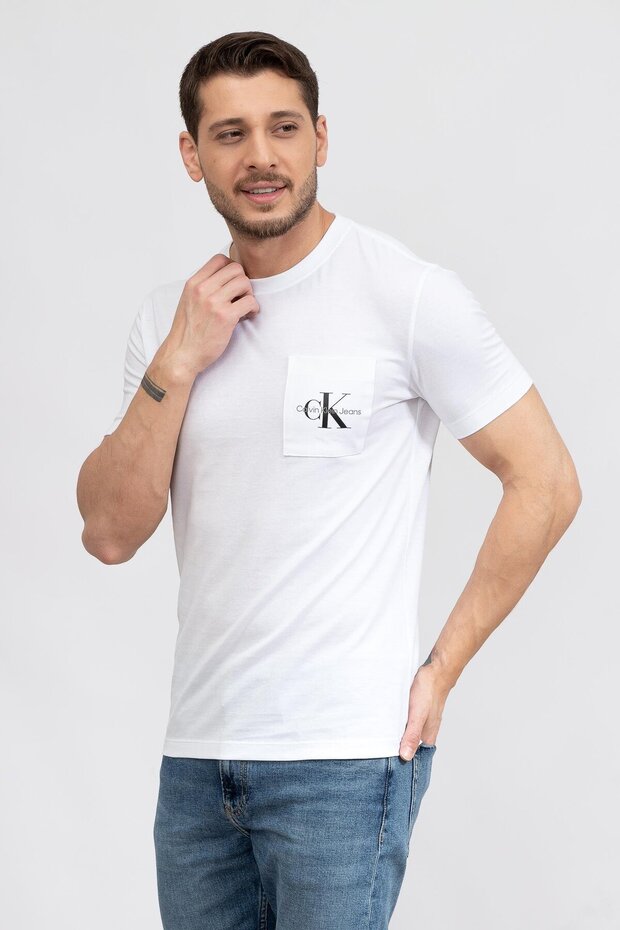 Bílé pánské tričko - 2