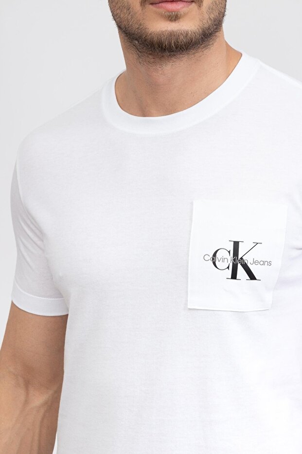 Bílé pánské tričko - 4