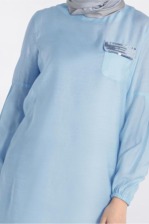 4386 Model Sequin Tunic - 4