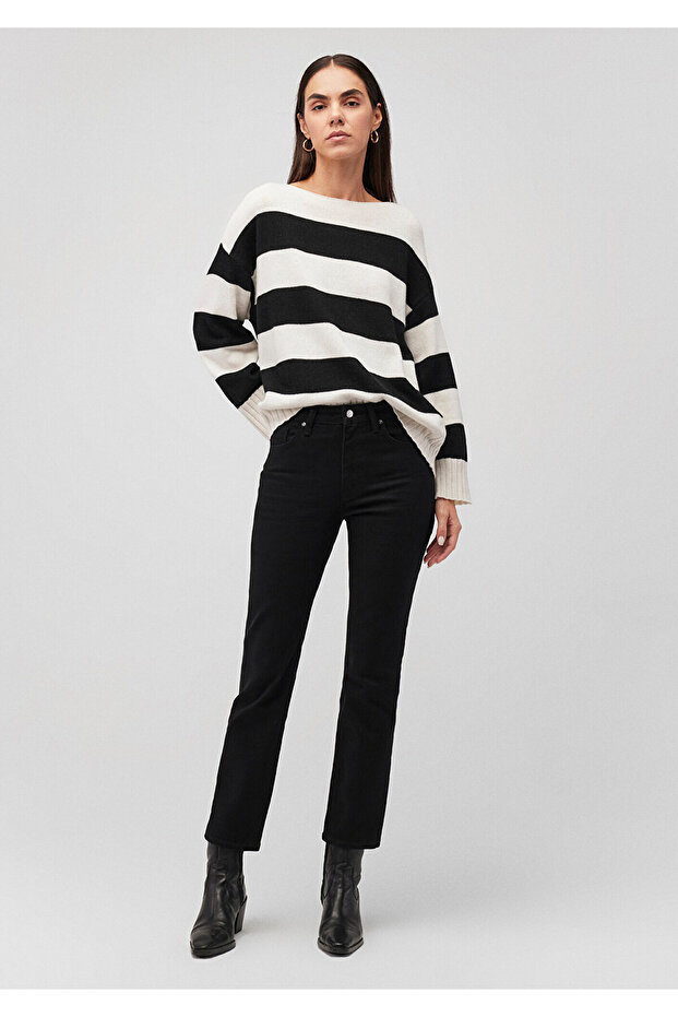 Viola Blue Premium Black Jeans - 101048 -88214