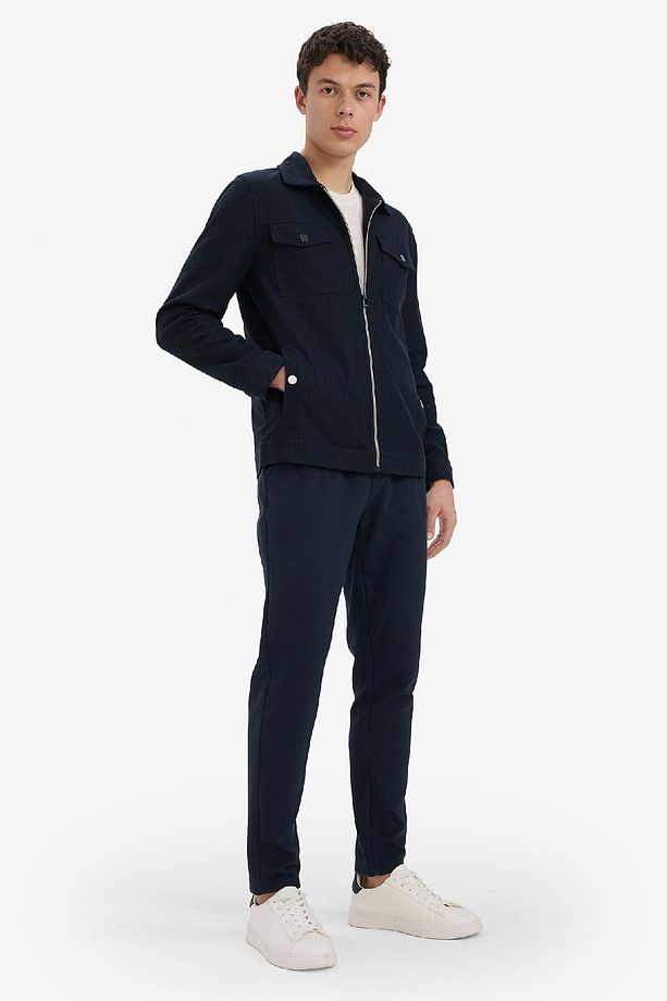 Jogger Pantolon Esnek Basic Düz Beli Bağcıklı Cepli Düz Paça C6022ax25sp - 4