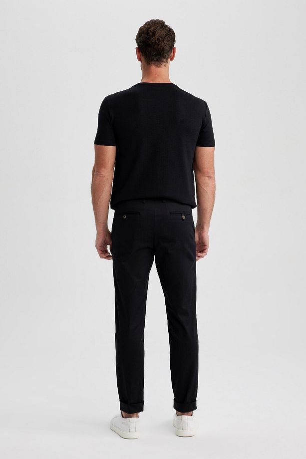 Gabardin Pantolon Tailored Regular Fit Cepli Duble Paça A5115ax23au - 7