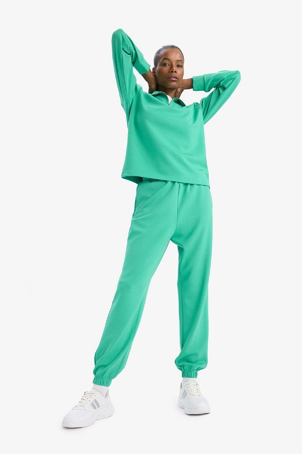 Fit Sporcu Jogger Ince Eşofman Altı Standart Fit Modal Çift Cepli Basic Düz B1794ax25sp - 6