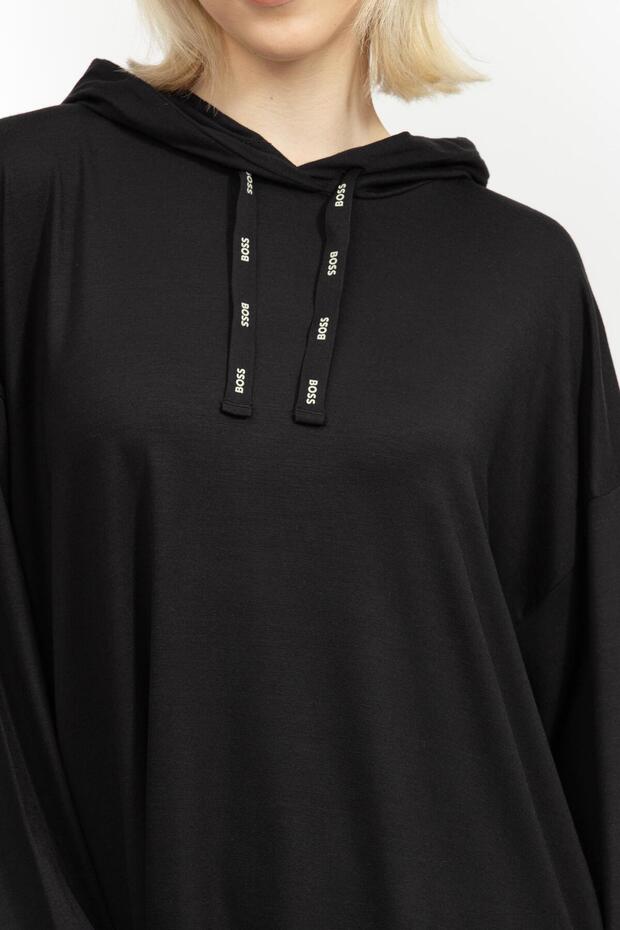 Kadın Kapüşonlu Sweatshirt - 4