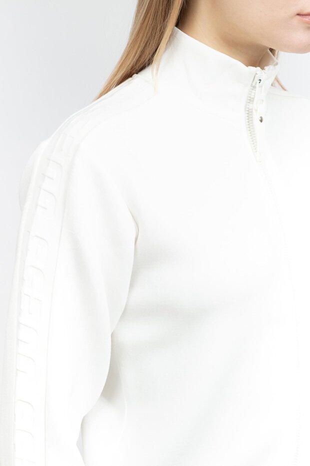 Kadın Fermuarlı Sweatshirt - 4