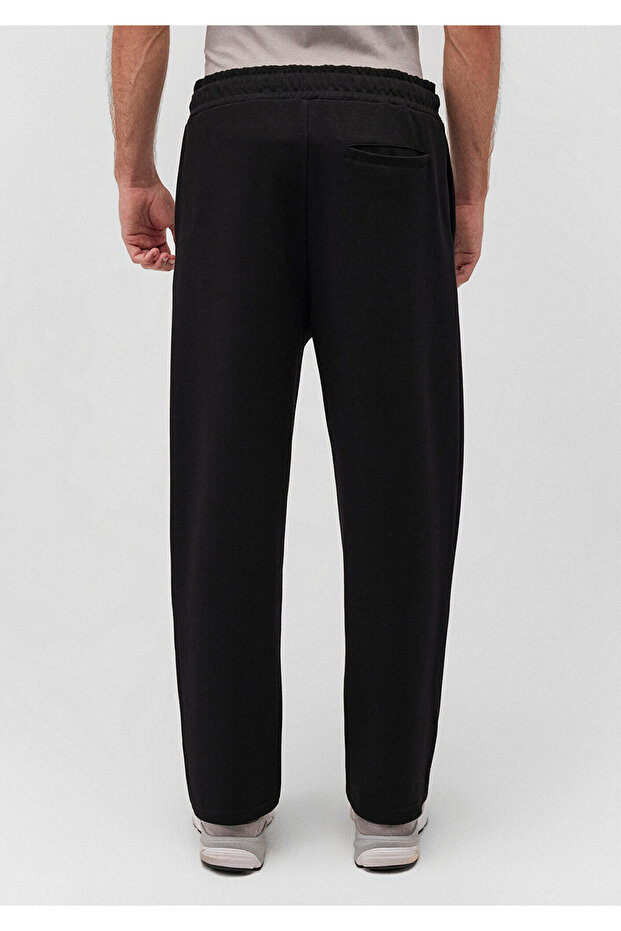 Siyah Basic Eşofman Altı 0010388-900 - 4