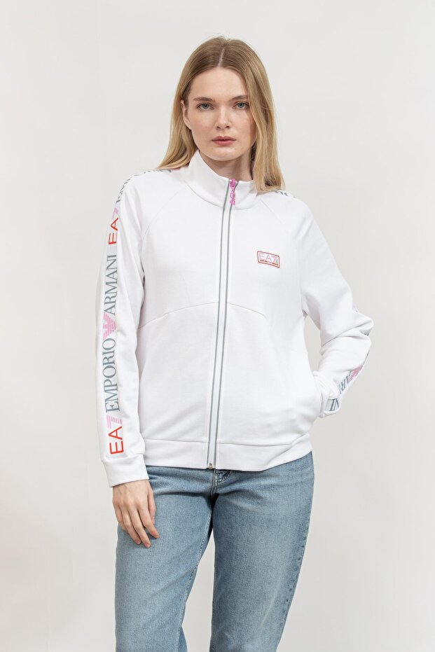 Kadın Fermuarlı Sweatshirt - 2