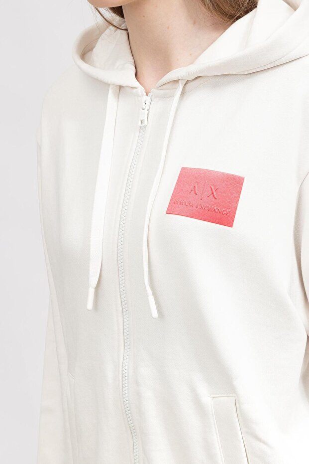 Kadın Fermuarlı Sweatshirt - 4
