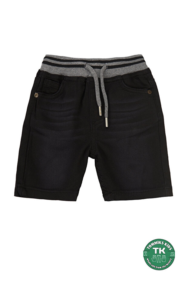 Baby Boy Ribbed Shorts