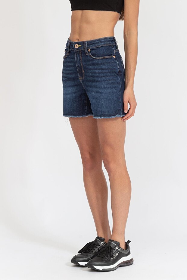 Kadın Jean Şort - 2