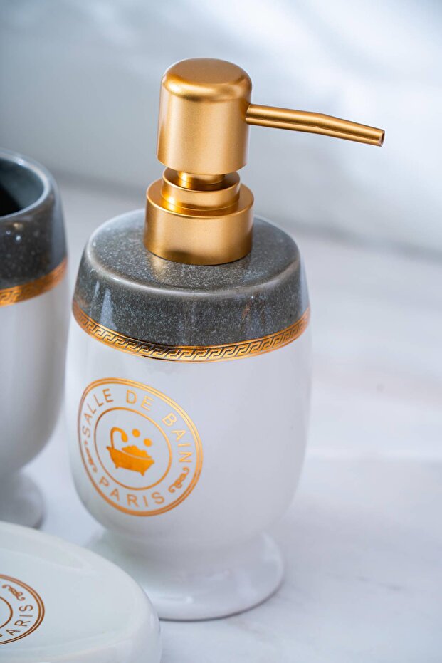 Jardin 3 lü Banyo Seti - Gri - 2