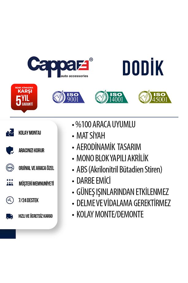 SANDERO KAPI KORUMA DODİK 2021 2022 2023 2024 2025 2026 - 4