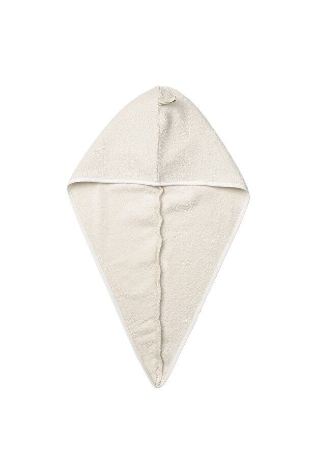 STJÄRNBUSKE Hair towel wrap, natural