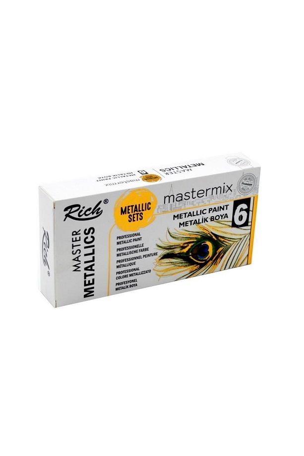 Mastermix Akrilik Boya 60 Cc 6 Lı Metalik Renkler - 2