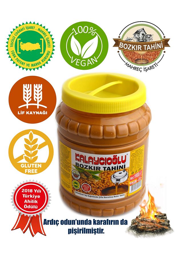 Kepeksiz Bozkır Tahini 1900 Gr. - 1