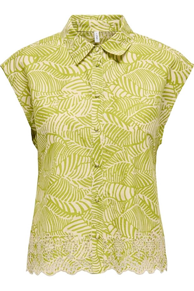 قميص ONLLOU LIFE EMB S/S PTM