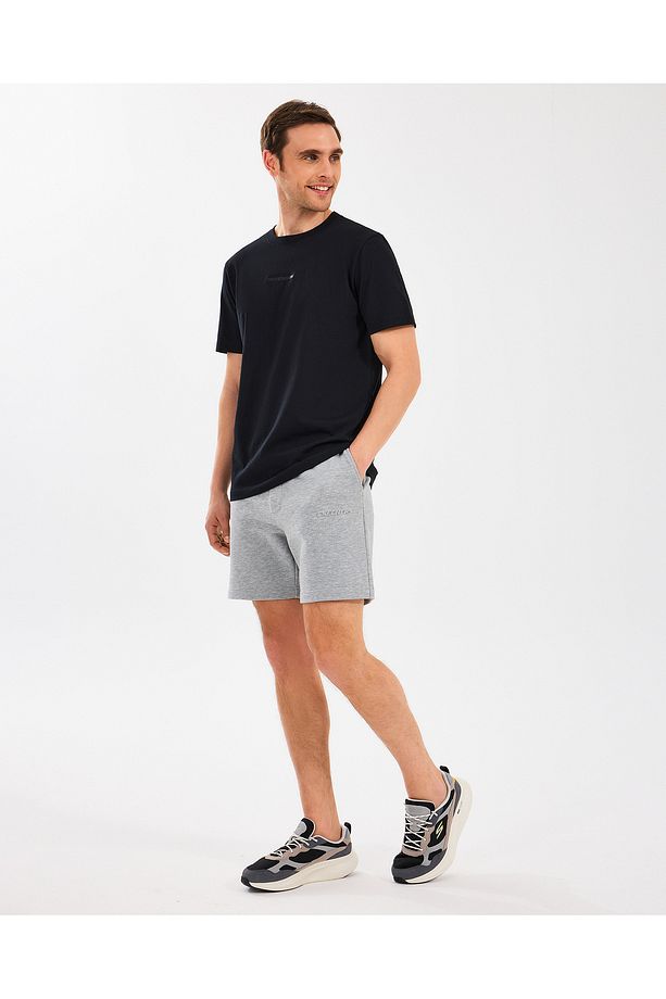 M Essential Sweatshort Erkek Gray Melange Şort S2510064-036 - 1