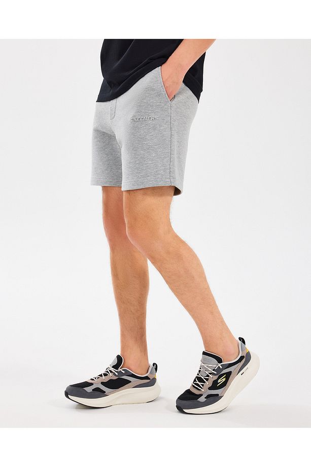 M Essential Sweatshort Erkek Gray Melange Şort S2510064-036 - 3