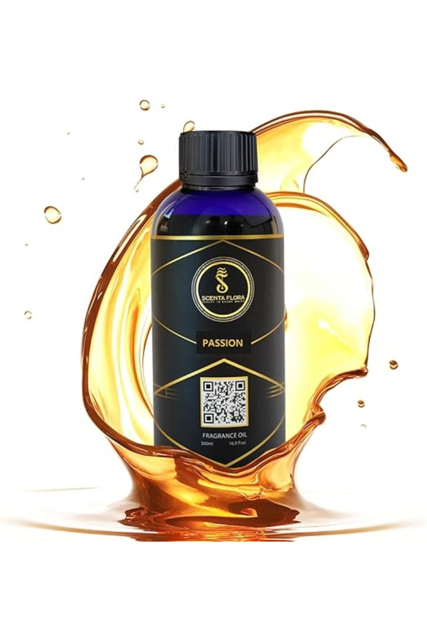 SCENTA FLORA Passion Oil for Diffusers 500ml | IFRA Certified | Blend of Citrus, Florals