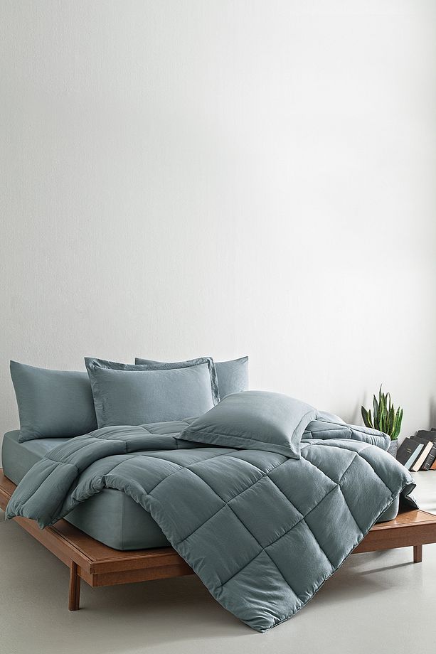 Mabel Tek Kişilik Comfort Uyku Seti - İndigo - 1