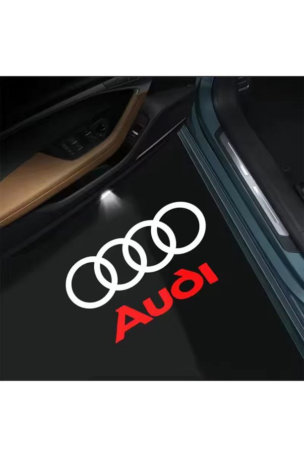 Audi İle Uyumlu Kapı Altı Aydınlatma Audi Logolu A1 A3 A4 A5 A6 Q1 Q3 Q5 - 1
