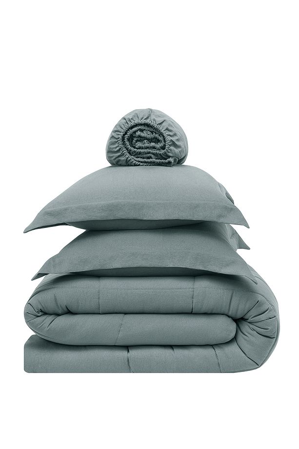 Mabel Tek Kişilik Comfort Uyku Seti - İndigo - 4
