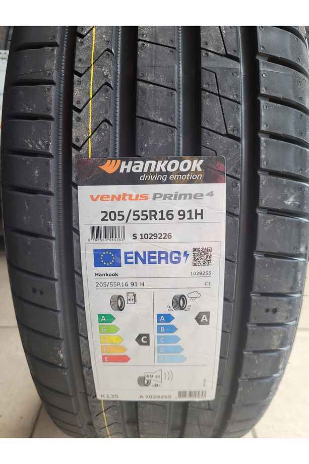 205/55R16 Ventus Prime4 K135 91H Set Olarak (4 ADET) 2025 Üretim* - 1