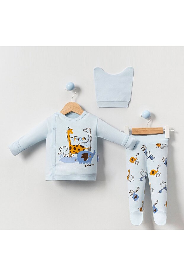 Baby Boy 3 Piece Zibin Set