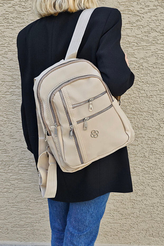 حقيبة ظهر يومية متعددة الأقسام - 1