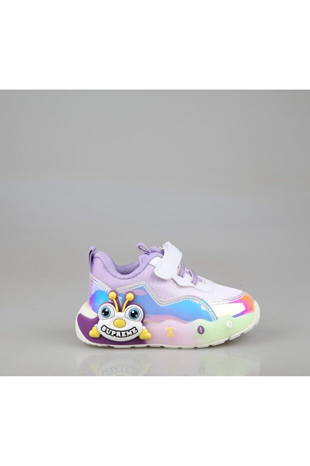 1905 White Lilac Kids Sneakers
