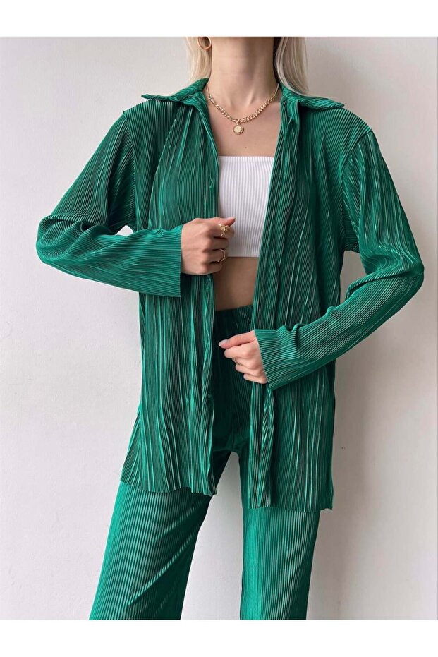 Pleated Double Set - 1