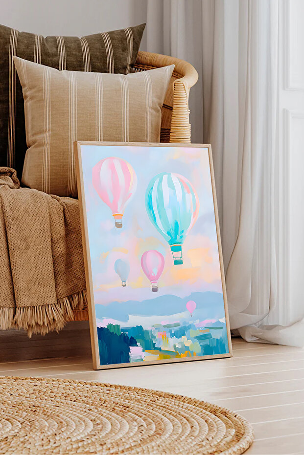 One Piece Wooden Framed Decorative Painting Tk0032