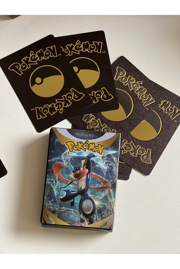 Pokemon Go Vmax Black Card Tcg Dx Gx Black Flexible Player & Collectible Pokemon Card 55 Pcs English