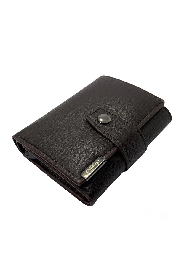 RFID Blocking Faux Leather Wallet for Men and Women, Automatic Card Holder Men's Wallet