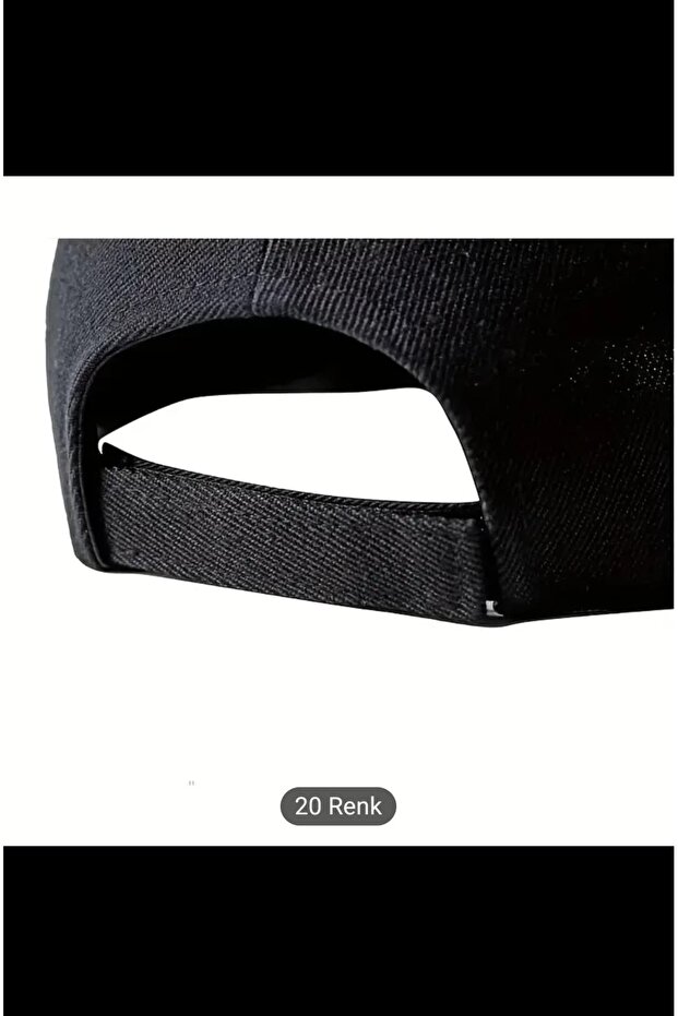 Unisex Adjustable Plain Sports Basic Hat - 2