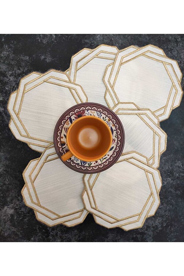 Presentation Napkin, Cocktail Napkin, Coffee Service Napkin, Coaster 6-Piece Presentation Napkin