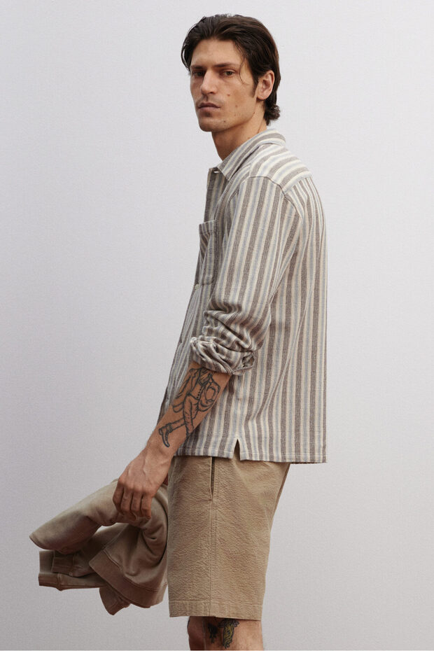 Gofre Şort Relaxed Fit - 4