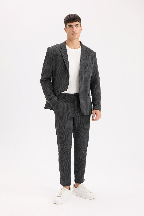 Gabardin Pantolon Tailored Regular Fit Normal Kesim Cepli Düz Paça A8102ax24au - 2