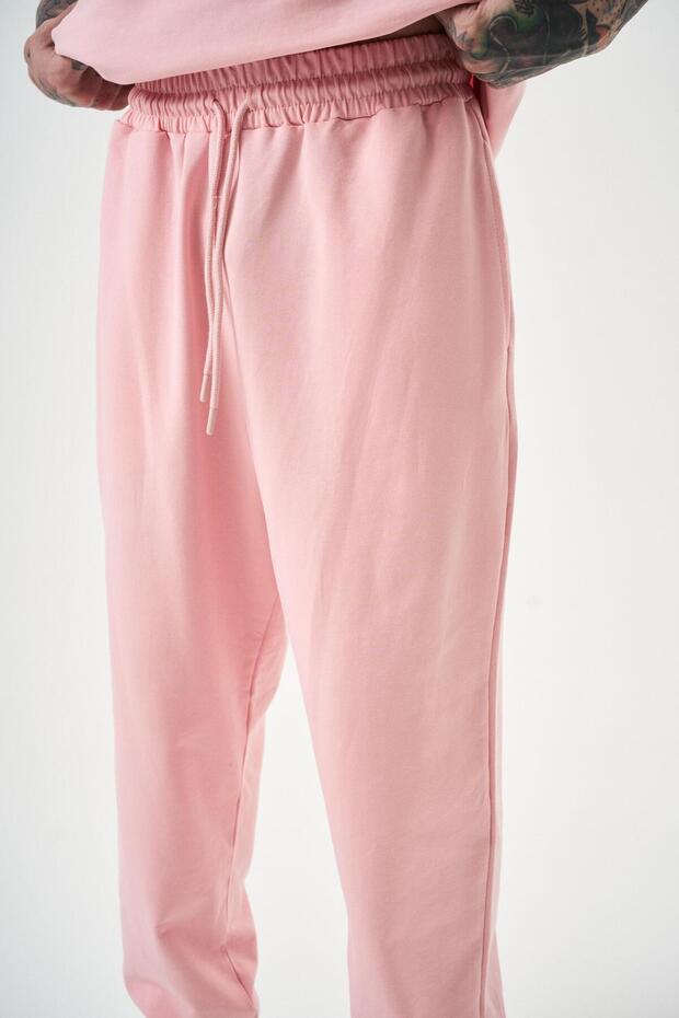 Erkek Basic Jogger Eşofman Altı Somon - 6