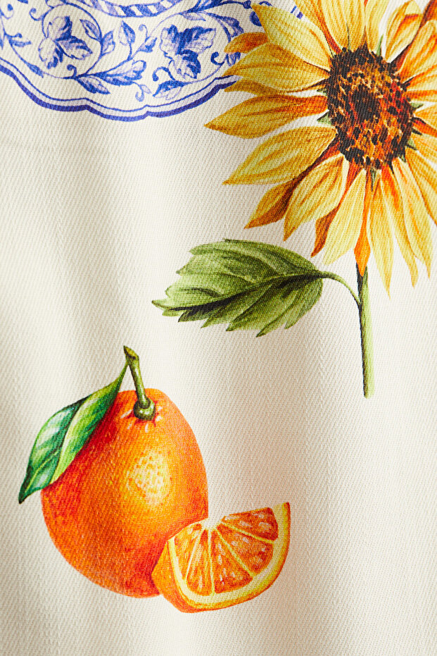 Baskılı Mini Etek - 6