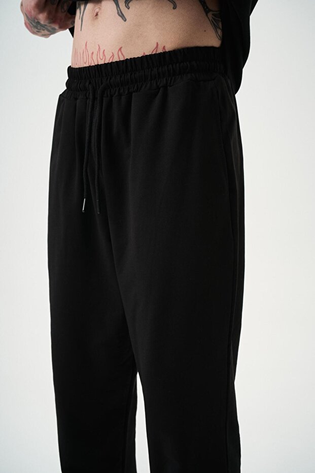 Erkek Basic Jogger Eşofman Altı Siyah - 6