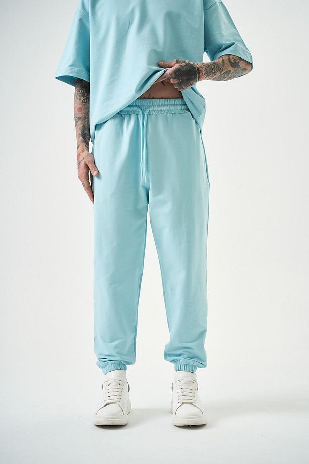 Erkek Basic Jogger Eşofman Altı Bebe Mavi - 1
