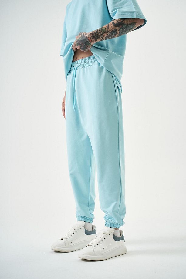 Erkek Basic Jogger Eşofman Altı Bebe Mavi - 3