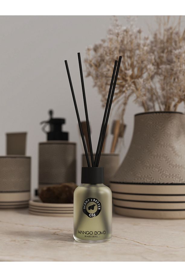 Oda Kokusu Mango Bomb Çubuklu Oda Kokusu | Bambu Koku Atelier Collection 50 ml - 6
