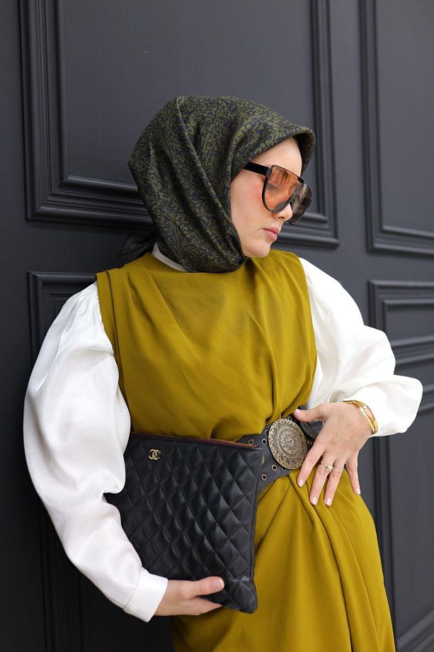 Twill İpek Eşarp 11459-19 - 1