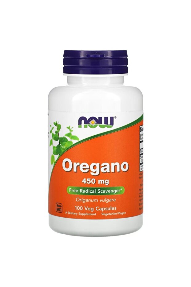 Oregano, 450 Mg, 100 Veg Capsules
