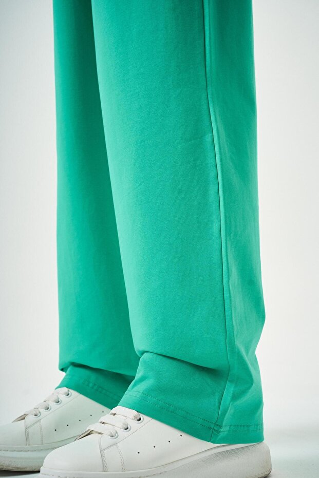 Ανδρική φόρμα Basic Baggy Green - 6