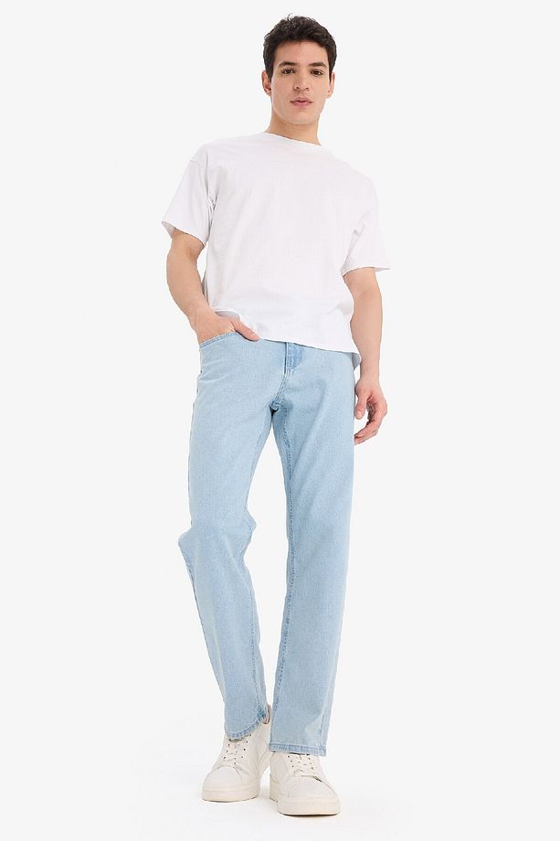Sergio Regular Fit Normal Kalıp Normal Bel Boru Paça Jean Pantolon E1936ax25sp - 3